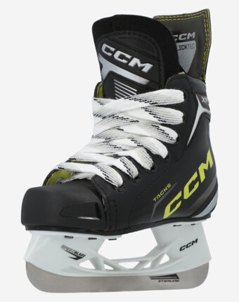 Коньки хоккейные детские CCM Tacks XF 80 YTH, Черный мужчинам