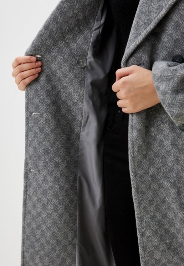 Пальто двубортное Снежная Королева