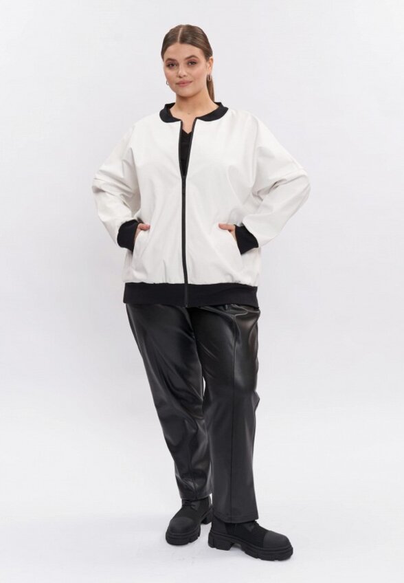 Куртка кожаная Артесса