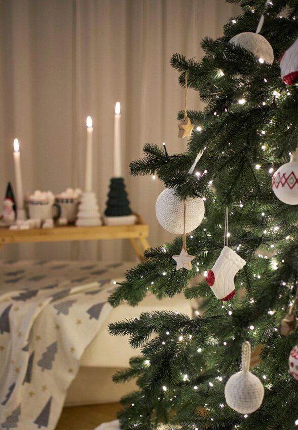 Набор елочных украшений Tkano