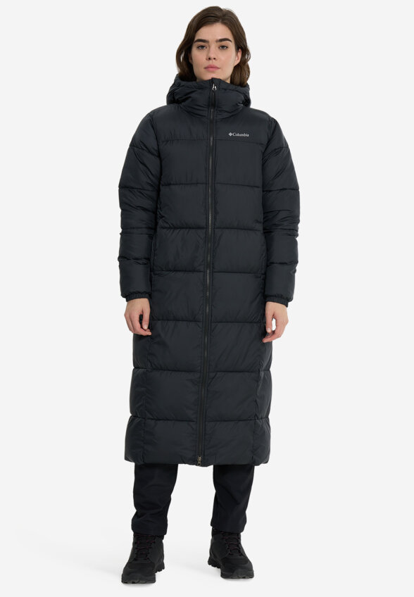 Пальто утепленное женское Columbia Puffect II Long Jacket, Черный
