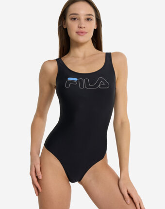 Купальник слитный женский FILA, Черный женщинам