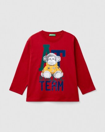 Лонгслив United Colors of Benetton детям