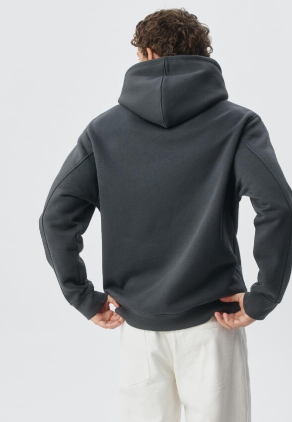 Худи REGULAR FIT из футера с начесом