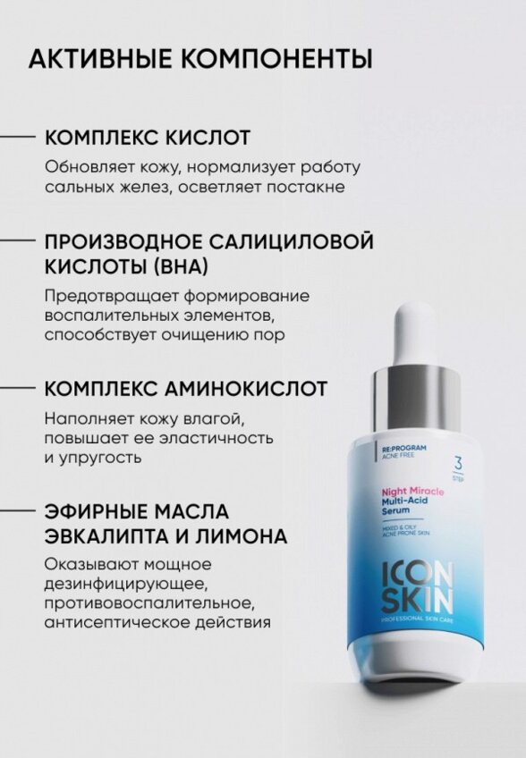 Сыворотка для лица Icon Skin