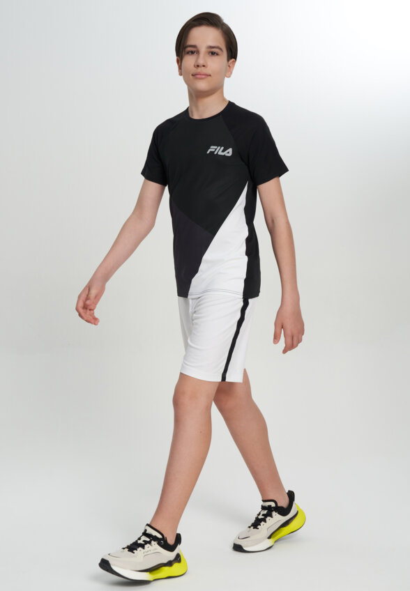 Футболка для мальчиков FILA, Черный
