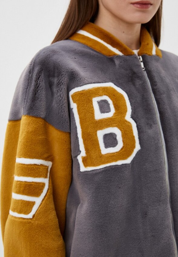 Бомбер меховой Alef