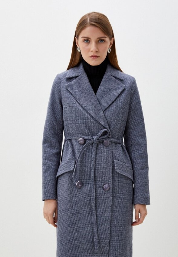 Пальто двубортное Gaxgax