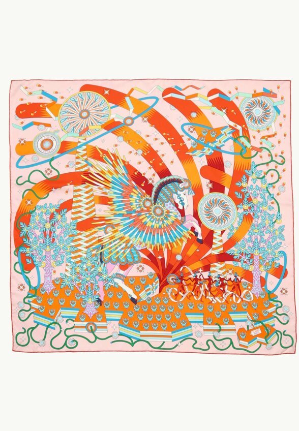 Hermes Silk Scarf