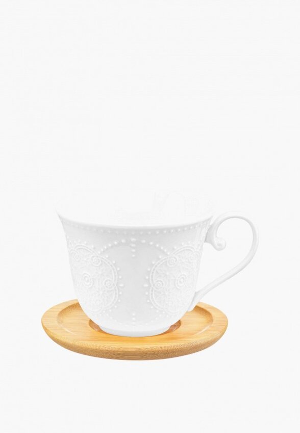 Чашка с блюдцем Elan Gallery