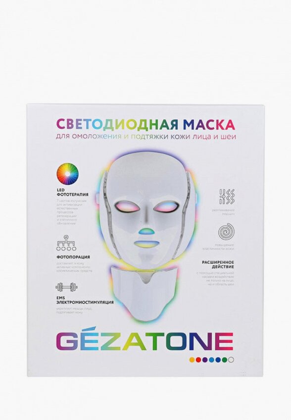 LED-маска для лица и шеи Gezatone