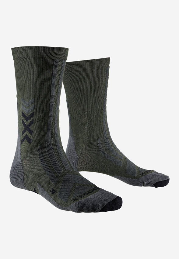 Носки компрессионные X-Socks Hike Discover, Зеленый