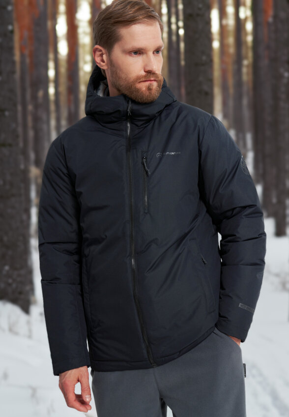 Пуховик мужской Outventure, Черный