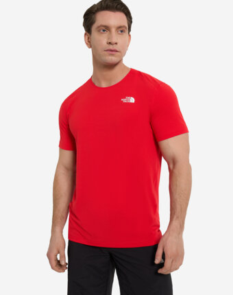 Футболка мужская The North Face Lightning Alpine, Красный женщинам