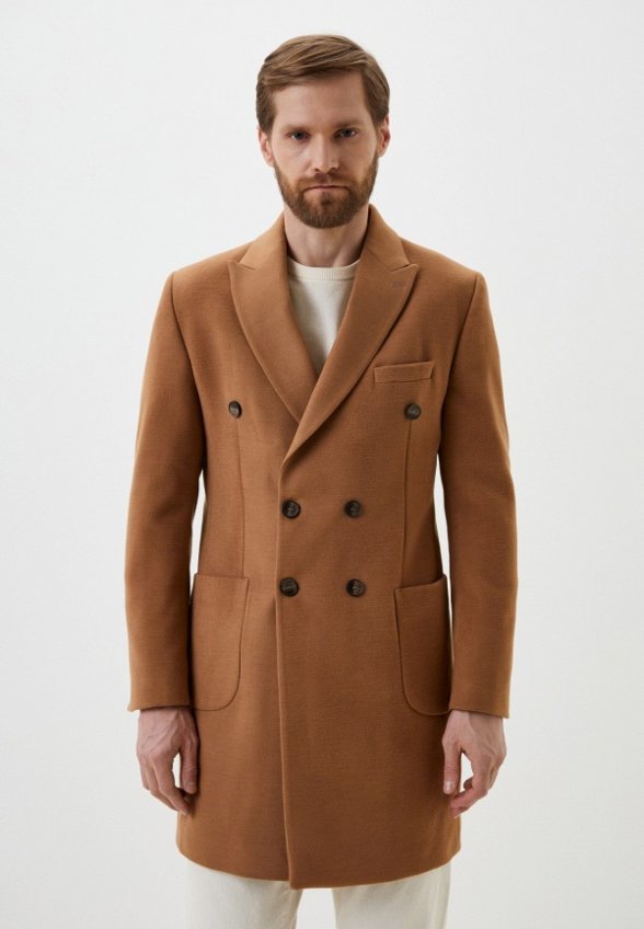 Пальто двубортное Salvatore Brunacci