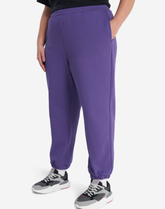Брюки женские оверсайз Demix, Plus Size, Фиолетовый женщинам