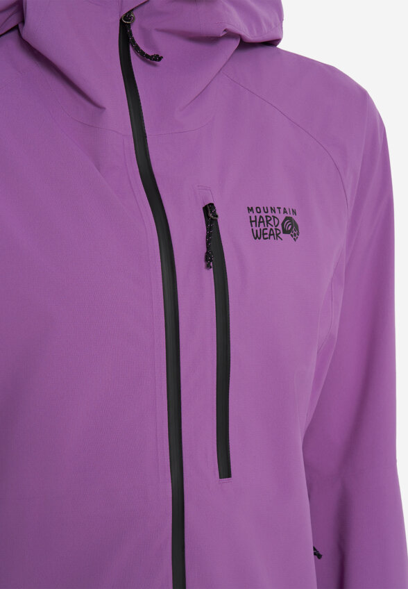 Куртка мембранная женская Mountain Hardwear Stretch Ozonic Jacket, Фиолетовый