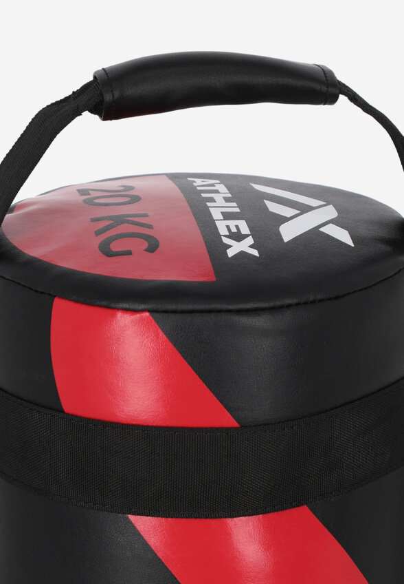 Мешок тренировочный Athlex, 20 кг, Красный