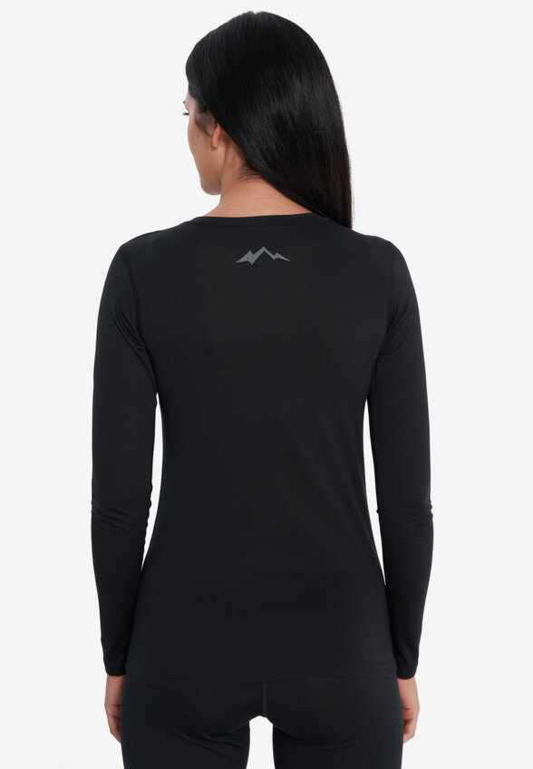 Термобелье верх женское Zanier, Черный