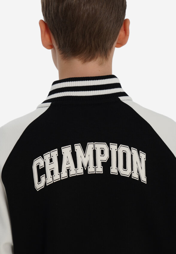 Бомбер для мальчиков Champion, Черный