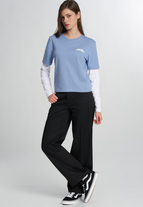 Брюки женские DICKIES Union Loose Straight, Черный