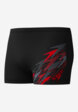 Плавки-шорты мужские Speedo Medley Logo Aquashort Blk/Red, Черный8  - превью