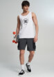 Майка мужская DC Shoes Tank Circle Star, Белый4  - превью