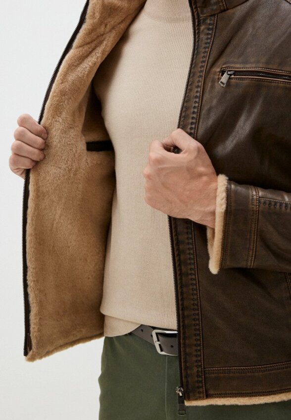 Куртка кожаная Ogmando