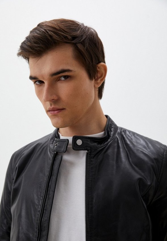 Куртка кожаная Jorg Weber