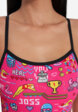 Купальник слитный женский Joss x Swim Rocket, Розовый4  - превью