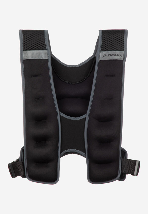 Жилет утяжеленный Demix, 5 кг, Черный