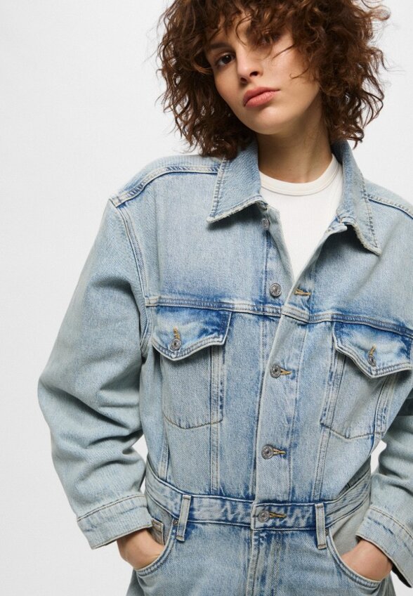 Комбинезон джинсовый 7 For All Mankind