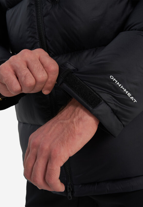 Пуховик мужской Columbia Cloudview Down Hooded Jacket, Черный