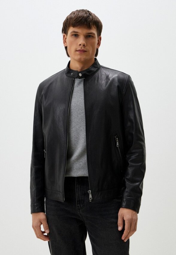 Куртка кожаная Jorg Weber