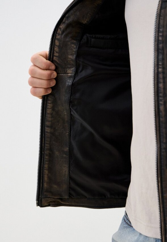 Куртка кожаная Jorg Weber