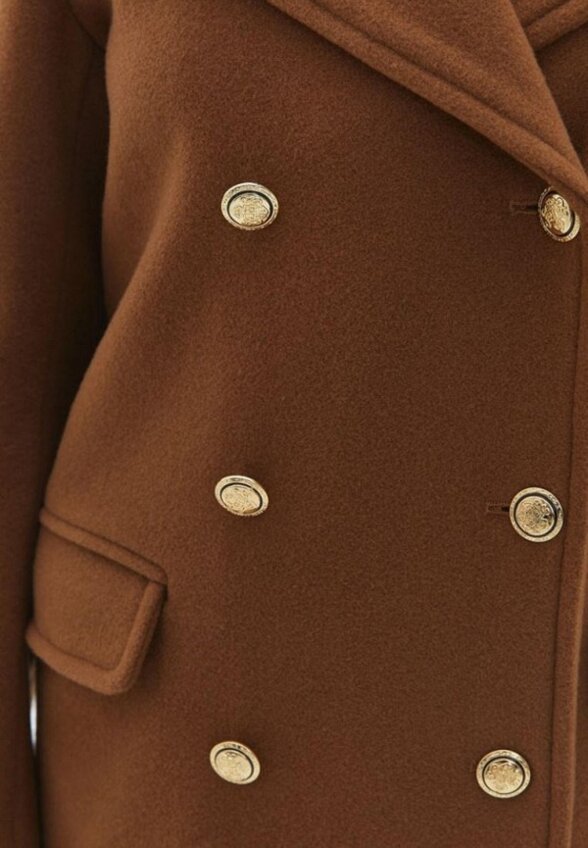 Пальто двубортное OXXO