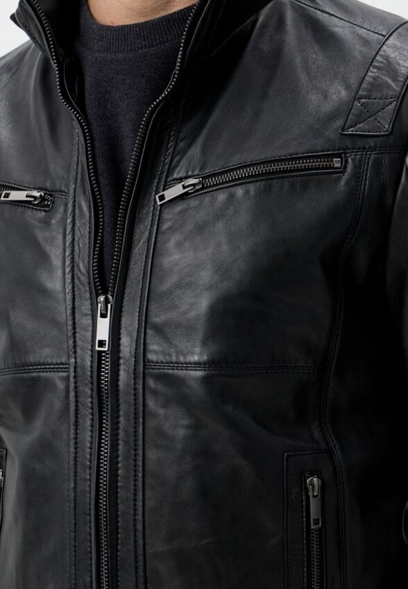 Куртка кожаная Urban Fashion for Men