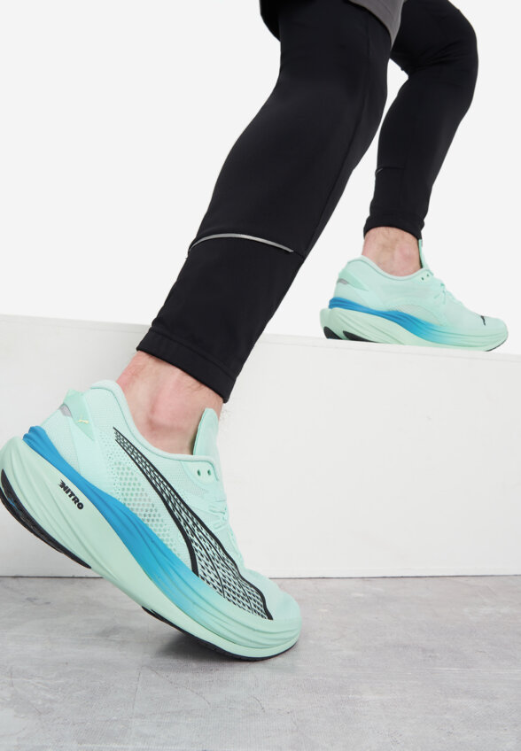 Кроссовки мужские PUMA Deviate Nitro 3, Зеленый