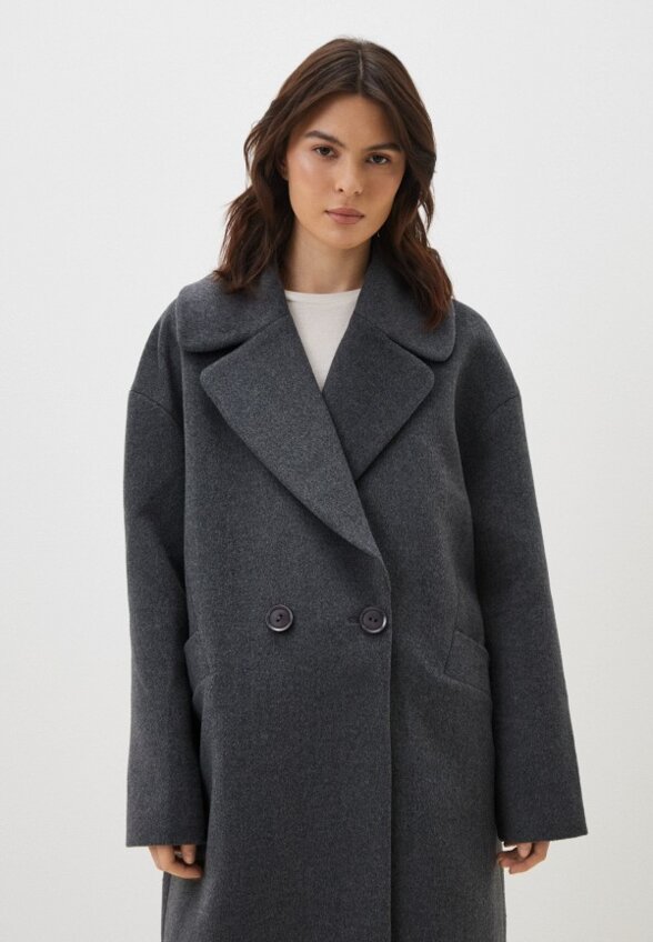 Пальто-кокон Sei Unica