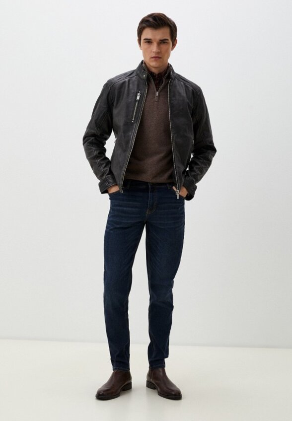 Куртка кожаная Jorg Weber