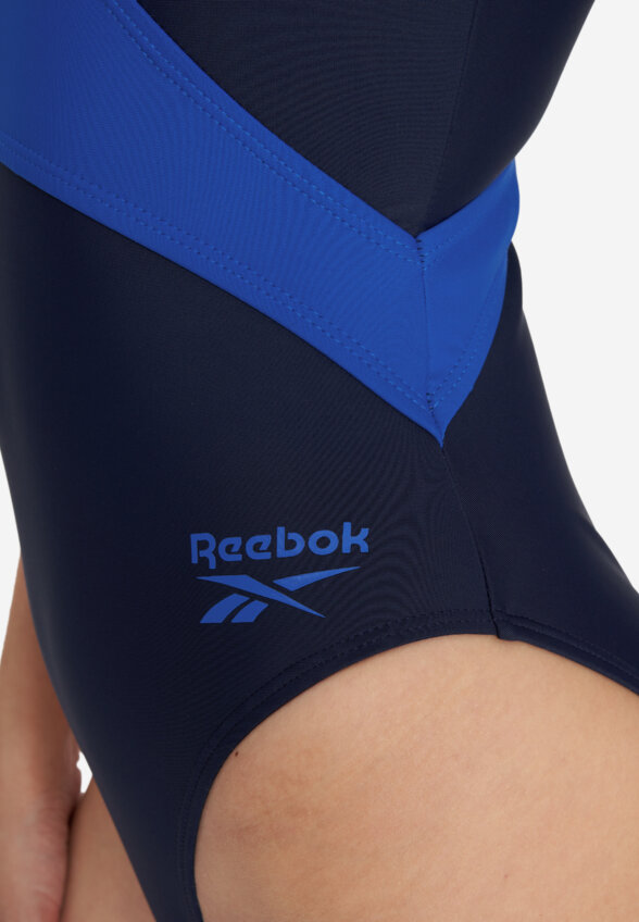 Купальник слитный женский Reebok Ariel, Синий