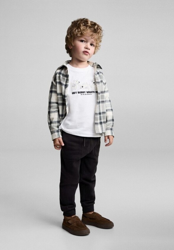 Брюки спортивные Mango Kids