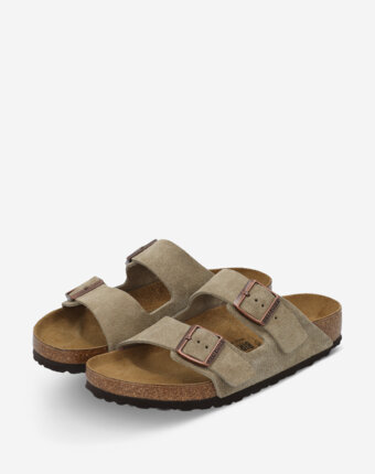 Шлепанцы женские Birkenstock Arizona, Коричневый женщинам