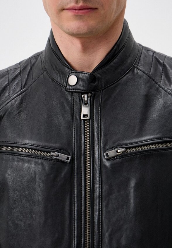 Куртка кожаная Jorg Weber