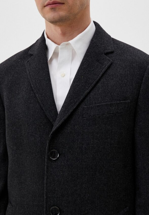 Пальто однобортное Al Franco