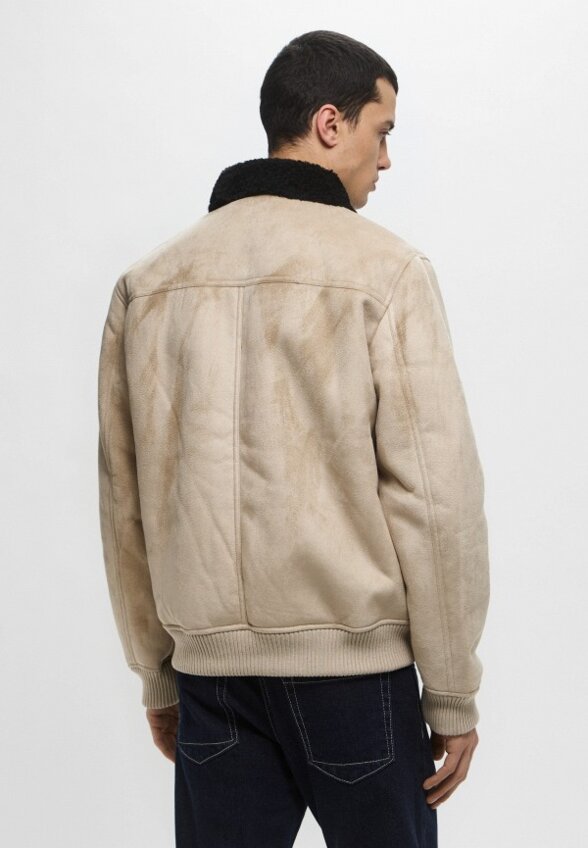 Бомбер меховой John Richmond