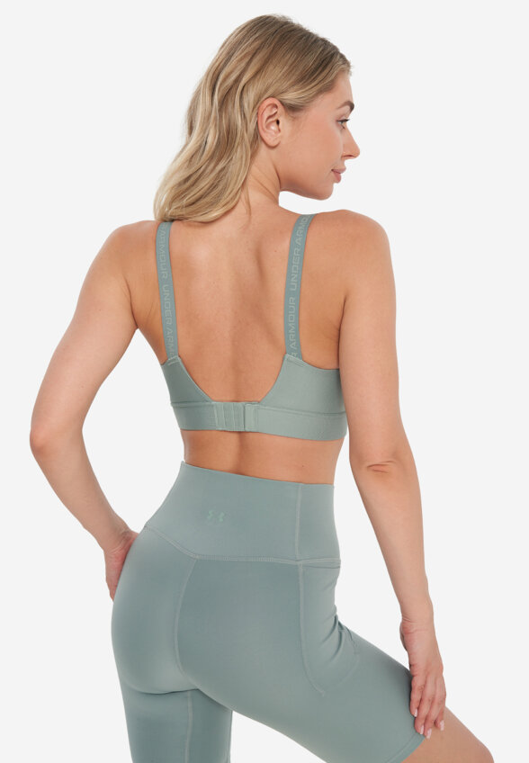 Спортивный топ бра Under Armour Infinity 2.0, Зеленый