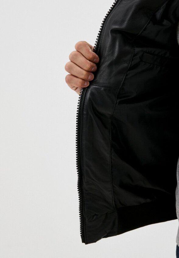 Куртка кожаная Urban Fashion for Men