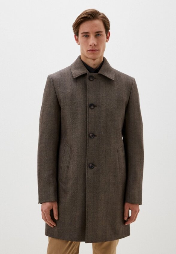 Пальто однобортное Bazioni