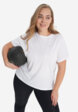 Футболка женская Demix, Plus Size, Белый1  - превью